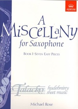 Miscellany for Saxophone, Book I