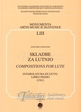 Compositions for Lute. Intabolatura di liuto. Libro primo (1561)