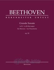 Grande Sonate for Pianoforte B-flat major op. 22