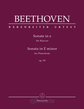 Sonata for Pianoforte E minor op. 90