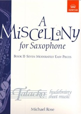 Miscellany for Saxophone, Book II