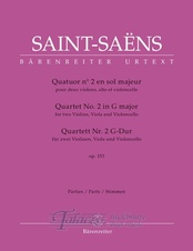 Quartet No. 2 G major, op. 153