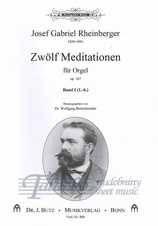 Meditations for organ, op. 167, vol. 1 (1-6)