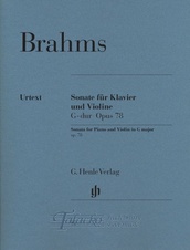 Sonata for piano and Violin in Gmajor