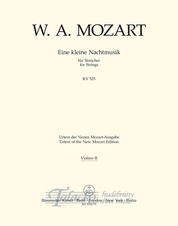 Eine kleine Nachtmusik KV 525 part violinno II