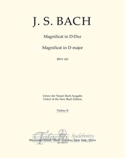 Magnificat D major BWV 243 - violino 2