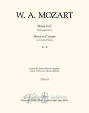 Missa C-Dur KV 317 "Krönungsmesse" (housle 2)