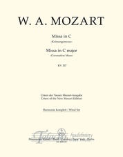 Missa C-Dur KV 317 "Krönungsmesse" (komplet harmonie)