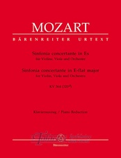 Sinfonia concertante E-flat major for Violin, Viola and Orchestra KV 364 (320d), KV