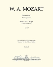 Missa C-Dur KV 317 "Krönungsmesse" (housle 1)
