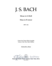 Mass in B minor BWV 232 (Violoncello e Basso)