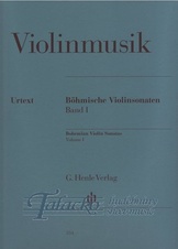 Bohemian Violin Sonatas, Volume I (with Basso Continuo part)