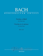Partita for Solo Flute A minor BWV 1013