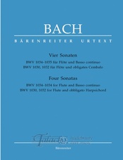 Four Sonatas BWV 1034-1035