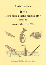 10 + 1 "Pro malé i velké muzikanty" - solo party C,Es,B + klavír + CD