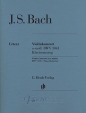 Concerto for Violin and Orchestra a minor BWV 1041