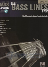 Bass Play-Along Volume 46: Best Bass Lines Ever (book/online audio)