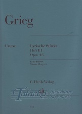 Lyric Pieces Volume III, op. 43