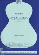 Divertimento for Violin (Violoncello) and Guitar