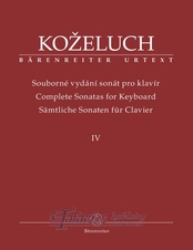 Souborné vydání sonát pro klavír IV