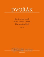 Piano Trio for Piano, Violin and Violoncello G minor op. 26