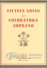 Fifteen Arias for Coloratura Soprano