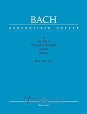 6 Suites a Violoncello Solo senza Basso BWV 1007-1012 (FAKSIMILE)