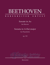 Sonata for Pianoforte in A-flat major op. 110