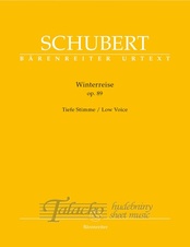 Winterreise op. 89 D 911 - Low Voice