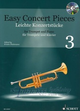 Easy Concert Pieces for Trumpet and Piano 3 + CD