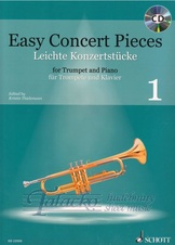 Easy Concert Pieces for Trumpet and Piano 1 + CD