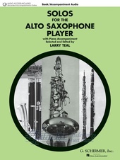 Solos for the alto saxophone player (ed. Larry Teal) book/online audio