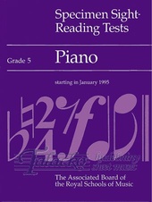 Specimen Sight-Reading Tests for Piano Gr. 5