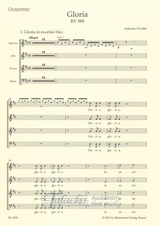 Gloria RV 589 (Choral Score)