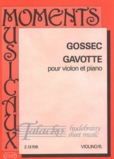 Gavotte pour violon et piano