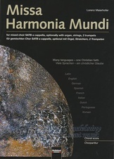Missa Harmonia Mundi (chorpartitur)