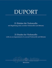 21 Etudes for Violoncello