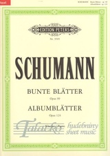 Bunte bläter, op. 99, Albumbläter, op. 124