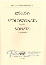 Sonata for Solo Violin