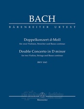 DOUBLE CONCERTO IN D MINOR