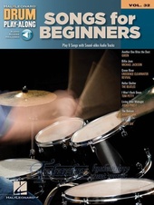 Drum Play-Along:Songs For Beginners (Book/Online audio)