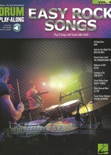 Drum Play-Along: Easy Rock Songs (Book/Online audio)