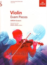 Violin Exam Pieces 2020-2023, ABRSM Grade 6, Score & Part