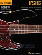 Hal Leonard Bass Method: Bass Licks (Book/Online audio)
