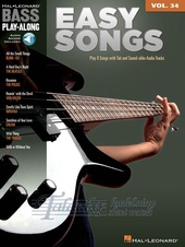 Bass Play-Along Volume 34: Easy Songs (Book/Online Audio)