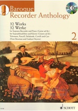 Baroque Recorder Anthology 2 + CD