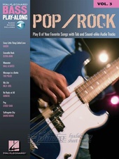 Bass Play-Along Volume 3: Pop/Rock (Book/Online Audio)
