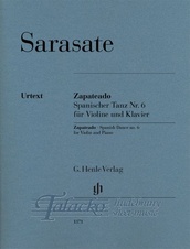 Zapateado, Spanish Dance no. 6 for Violin and Piano