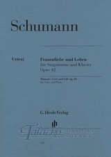 Woman’s Love and Life(Frauenliebe und Leben) for Voice and Piano op. 42