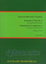 Konzert C-Dur Nr. 2, Partitur (Erstausgabe)